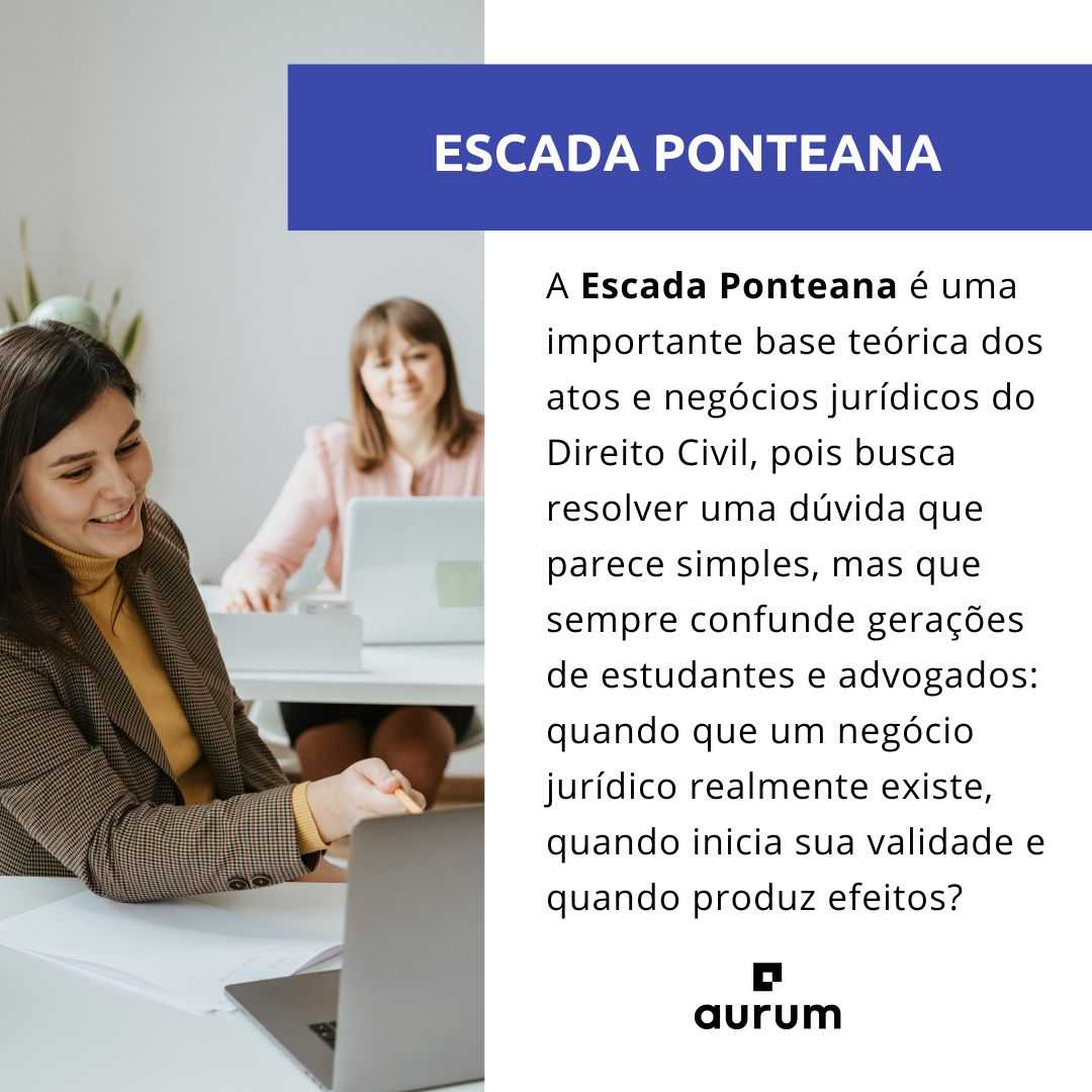 Escada Ponteana no Direito Civil: veja como funciona!