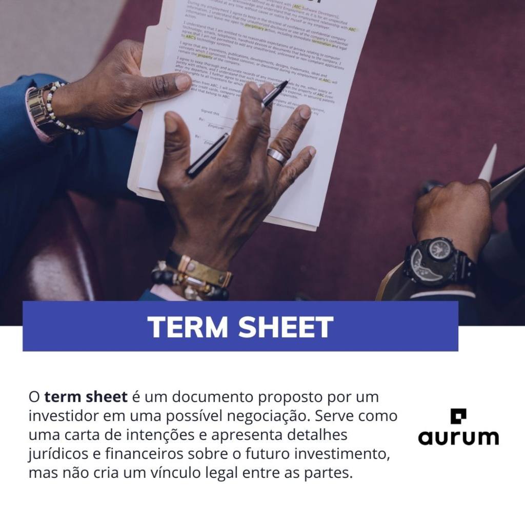 O que é Term Sheet? Entenda o conceito.