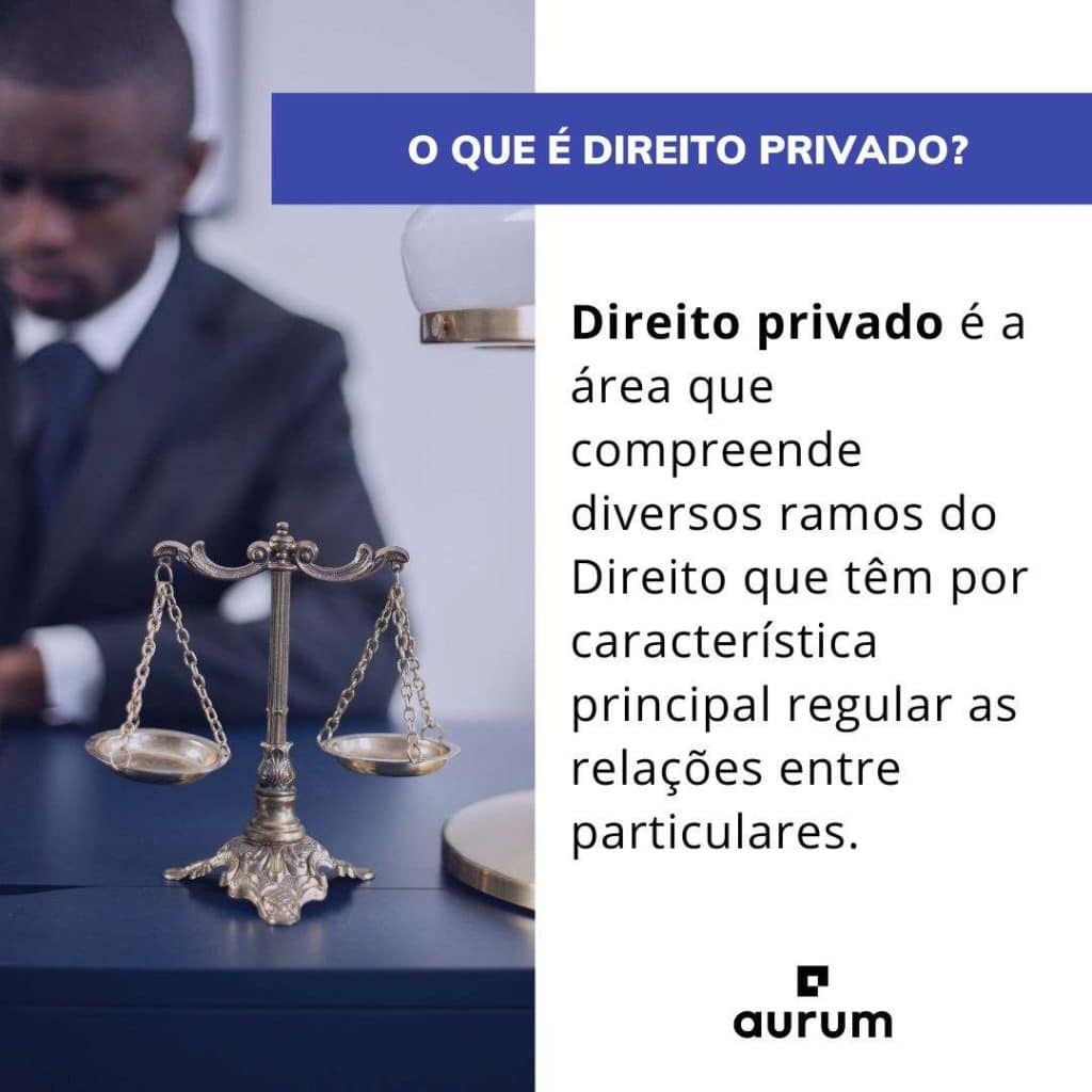 Veja as principais características do Direito Privado