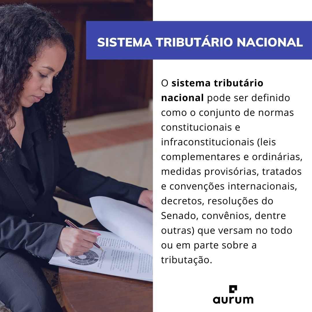 Principais características do sistema tributário nacional