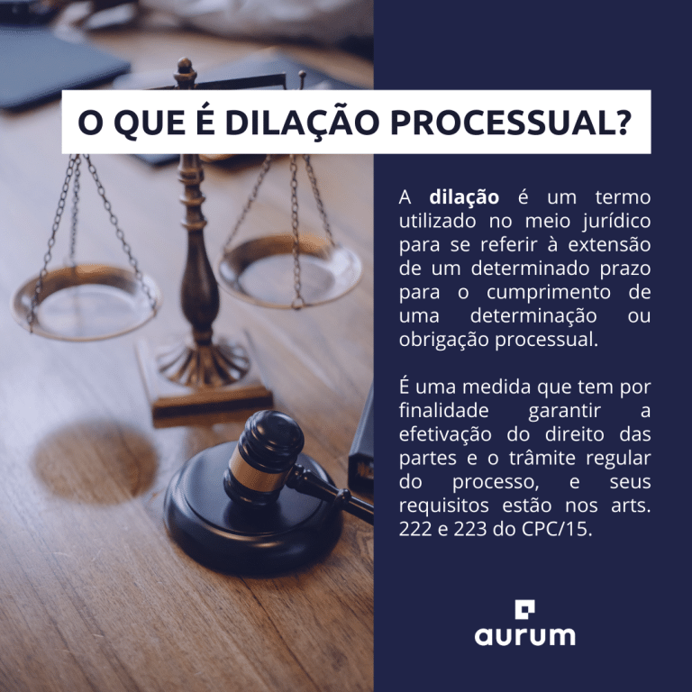 Dilação Processual: Entenda o que é, e quando requerer!