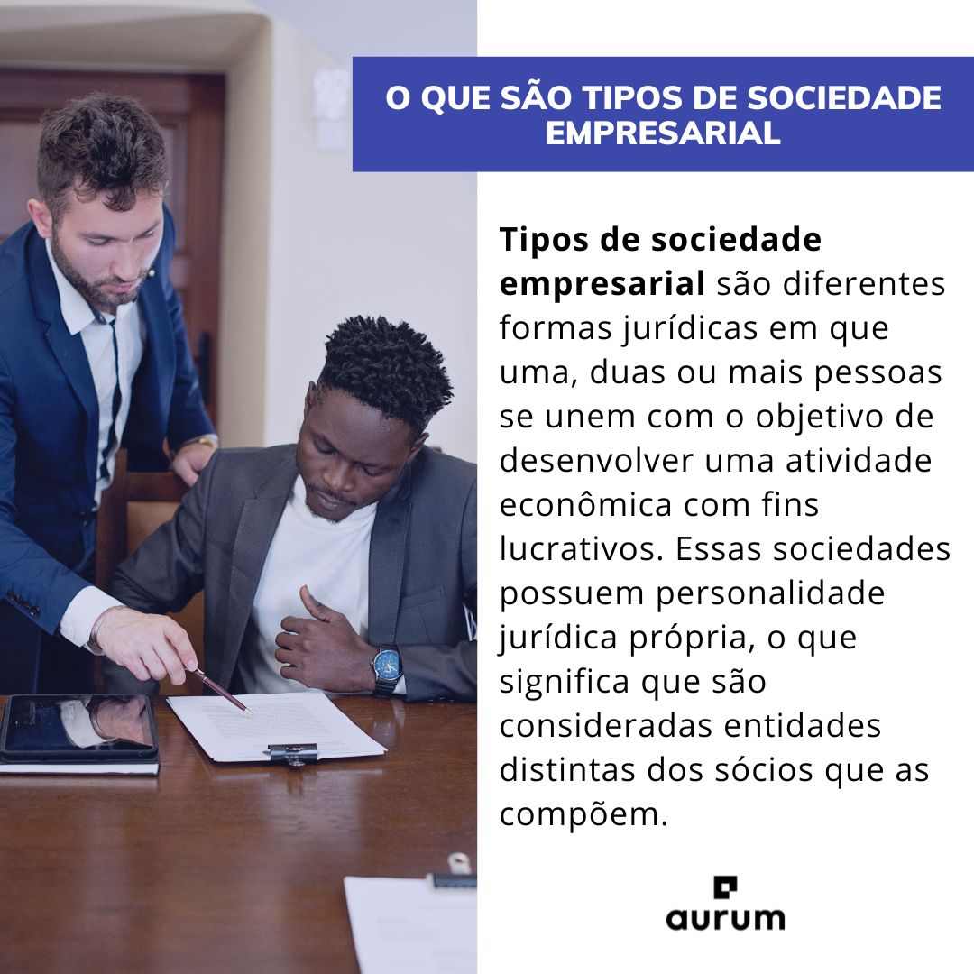 Entenda quais são os tipos de sociedade empresarial