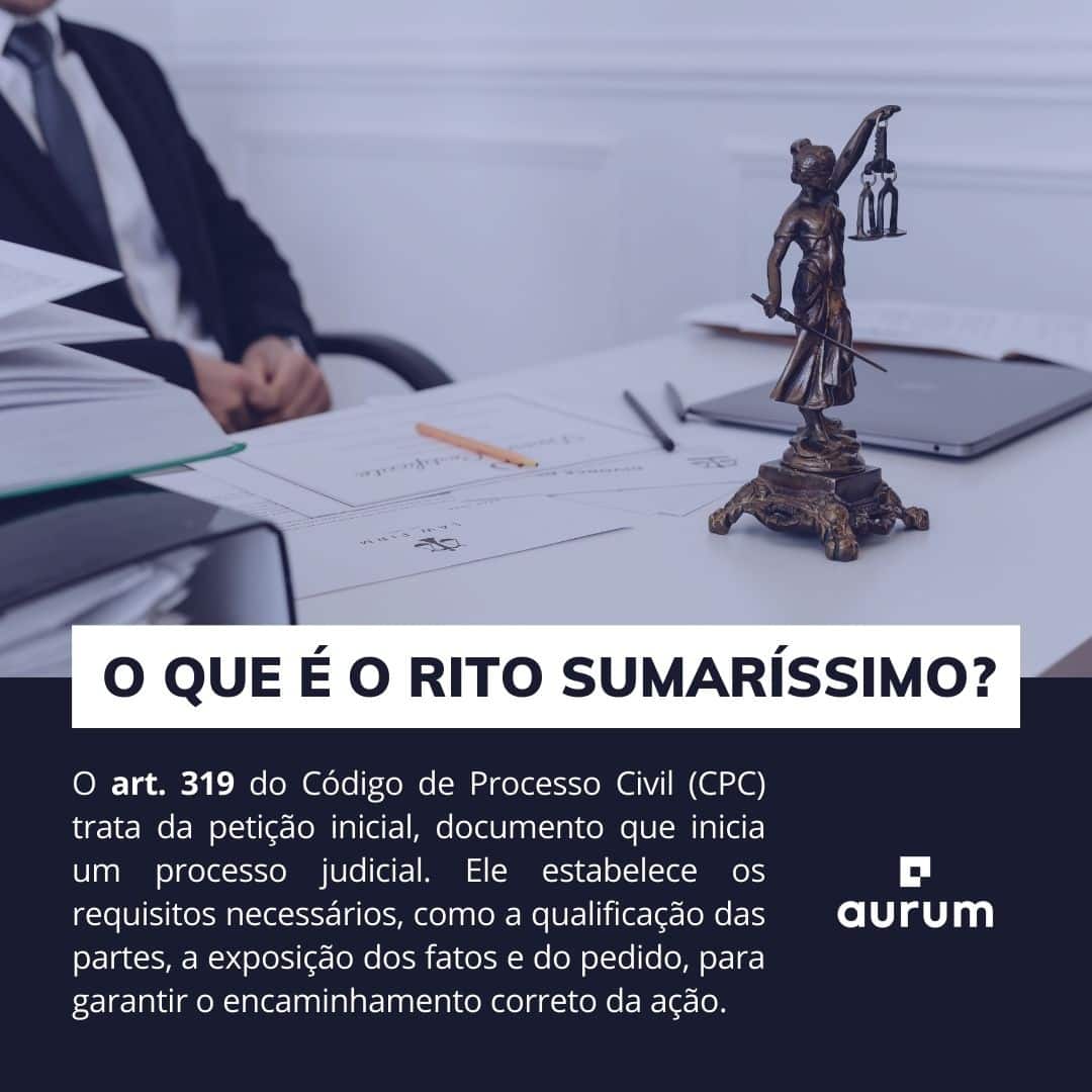 Confira o que é o rito sumaríssimo