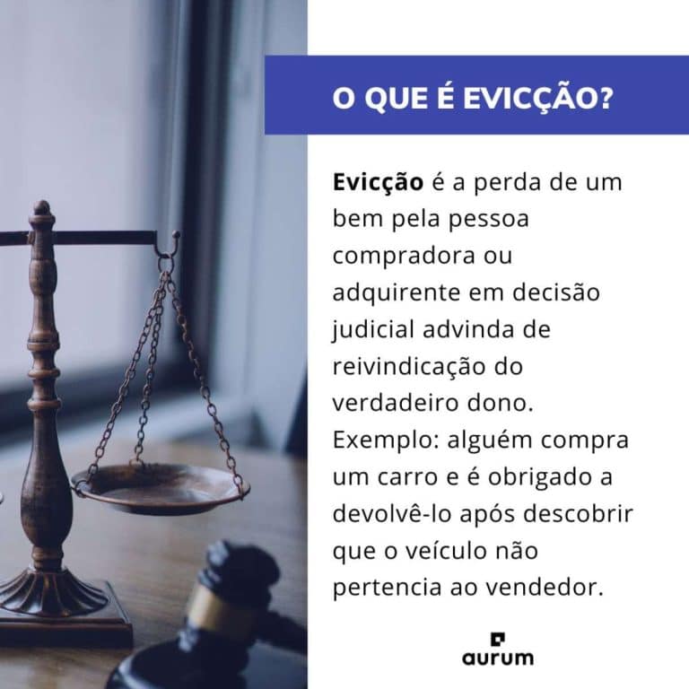 Evicção: o que é, tipos, exemplos, requisitos e dicas