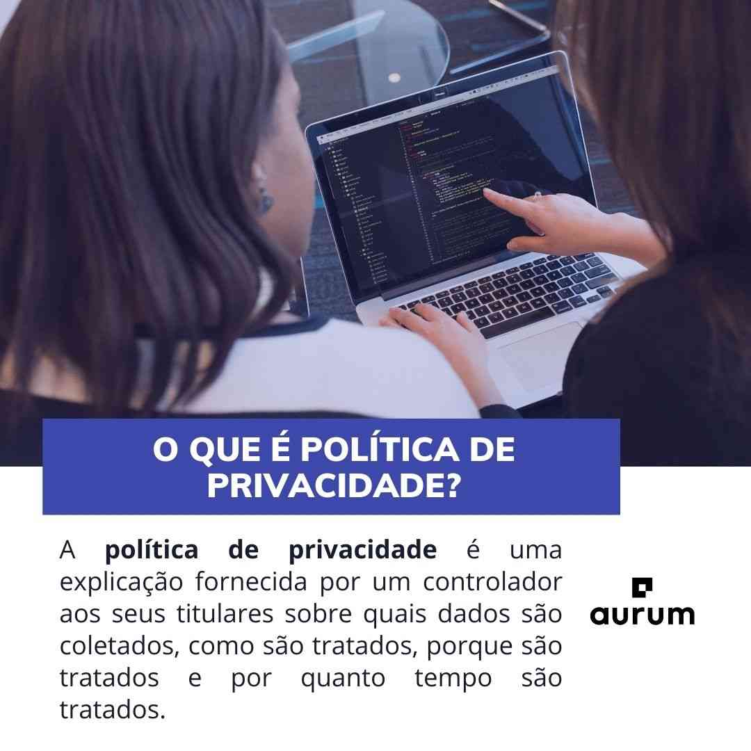 Entenda a importância da política de privacidade