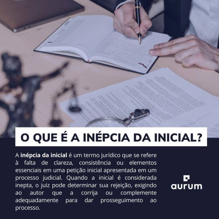 Inépcia da Inicial: O que é indeferimento da petição inicial