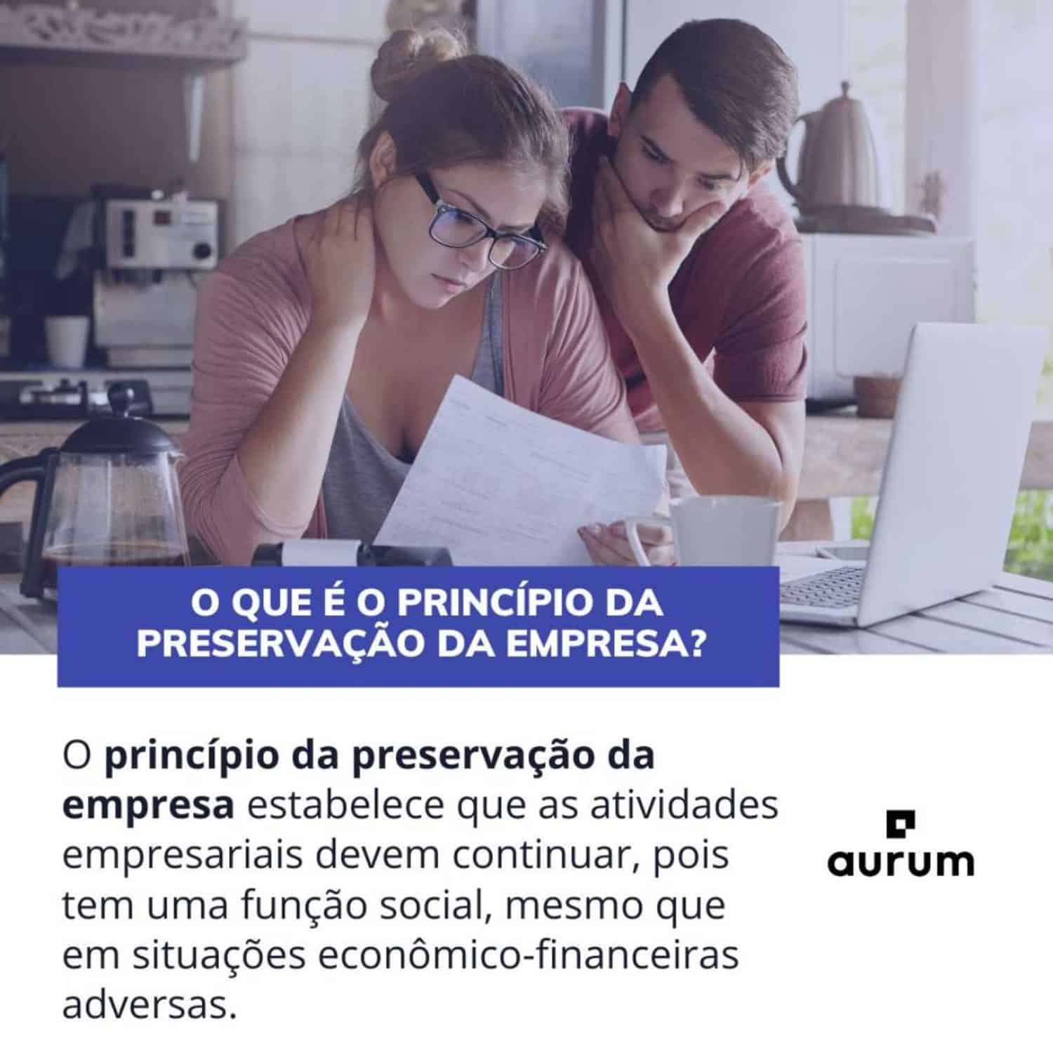 Entenda o que é o Princípio da preservação da empresa.