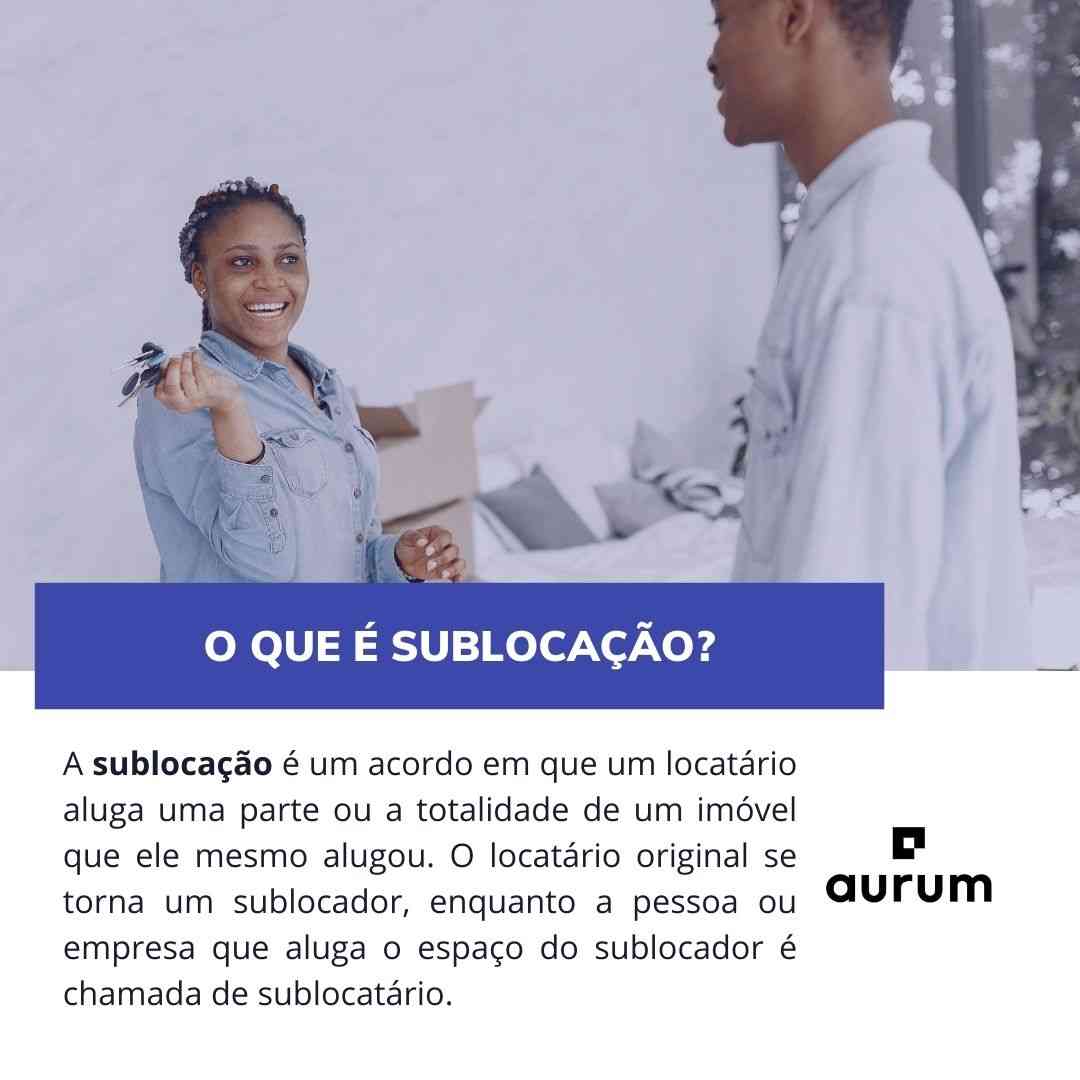 Entenda o que é sublocação