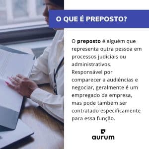 O que é preposto e qual a sua função [+MODELO]