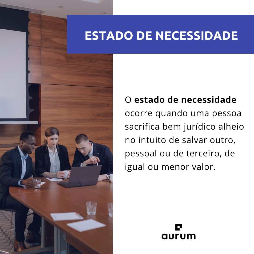 Entenda o que é estado de necessidade