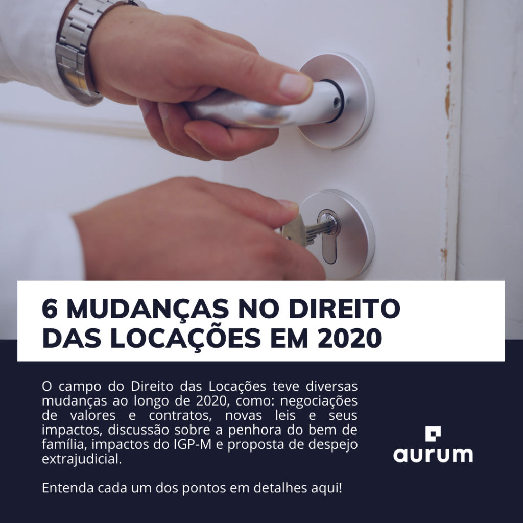 Mudanças no Direito das Locações
