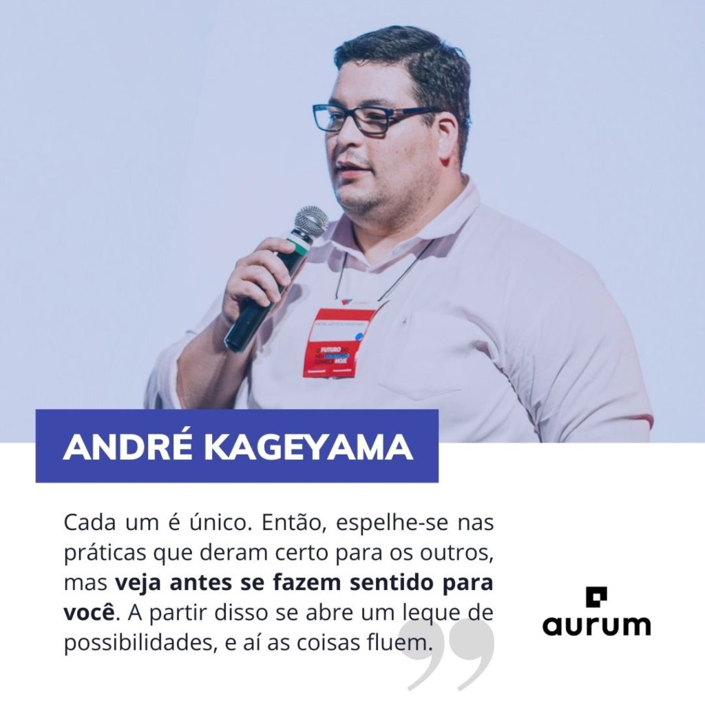 Frase de destaque André Kageyama