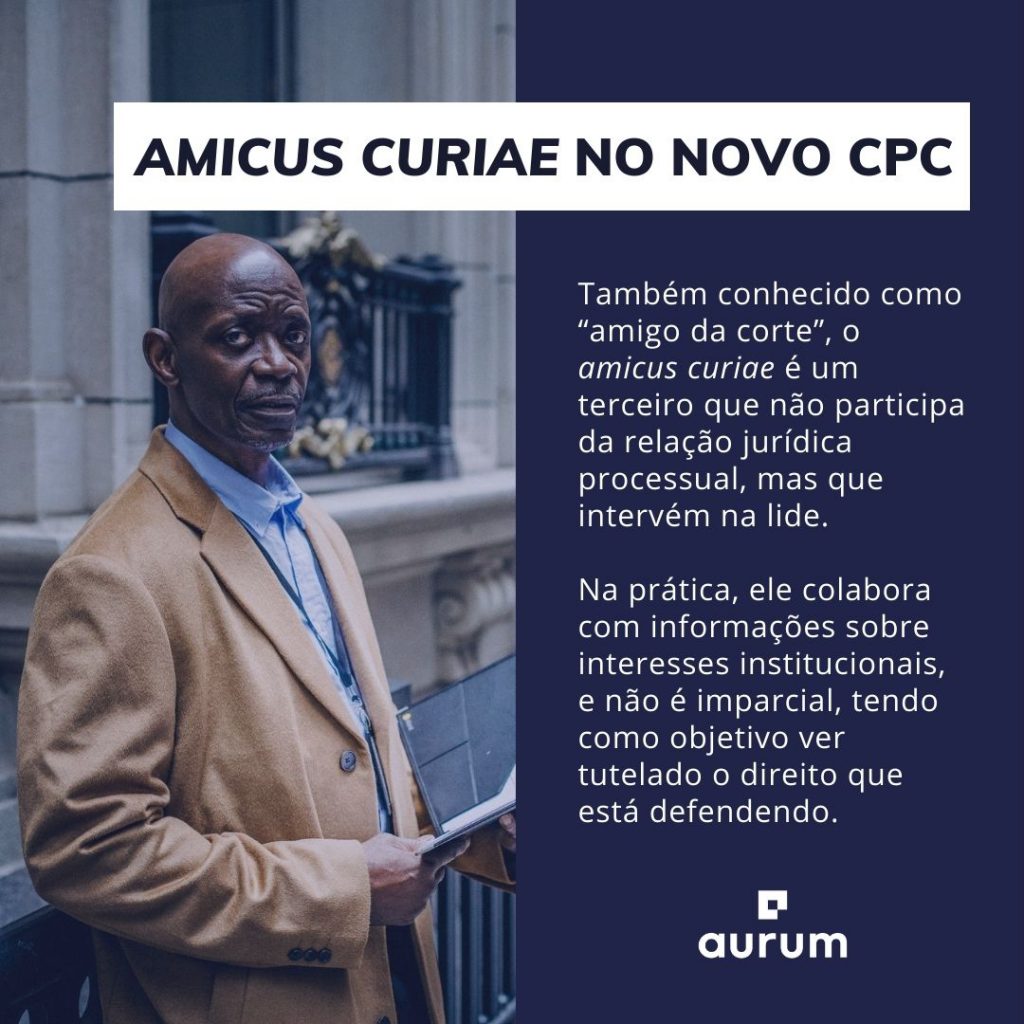 O que é o amicus curiae no Novo CPC