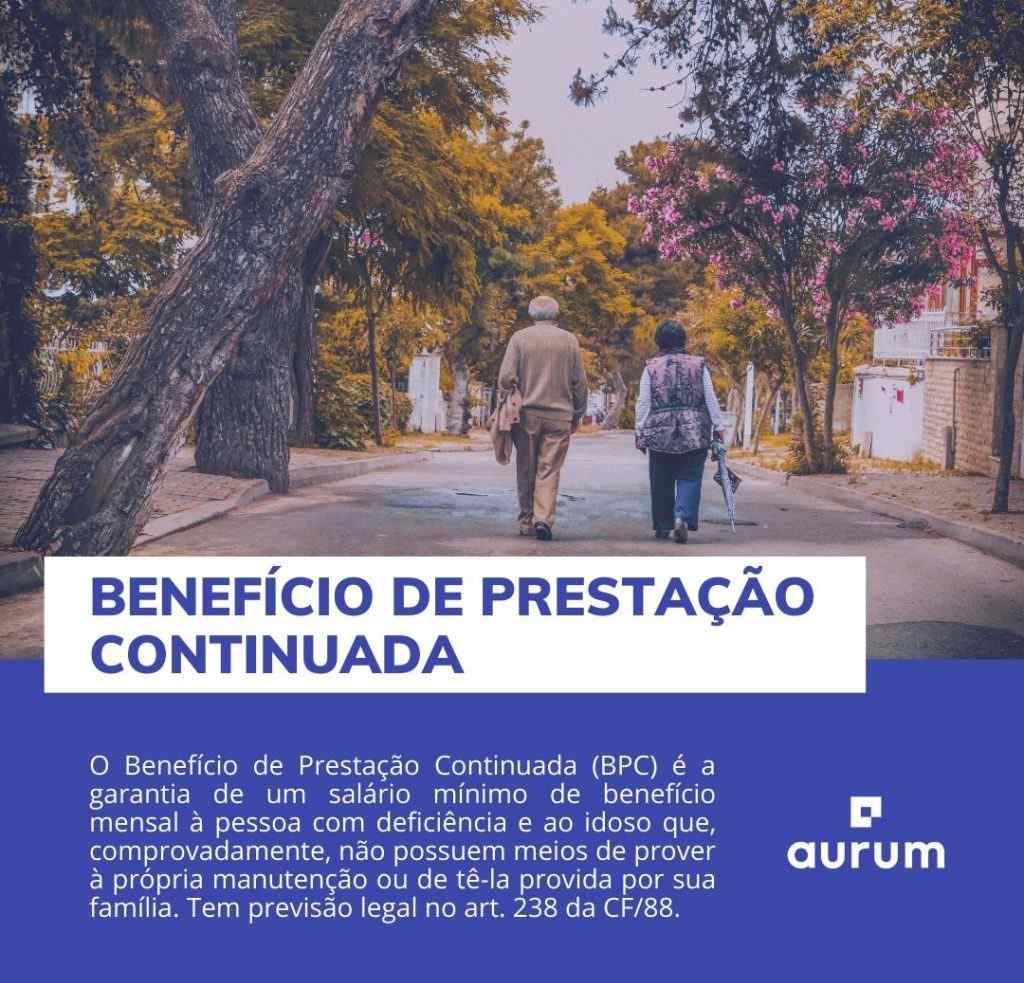 O que é benefício da prestação continuada?