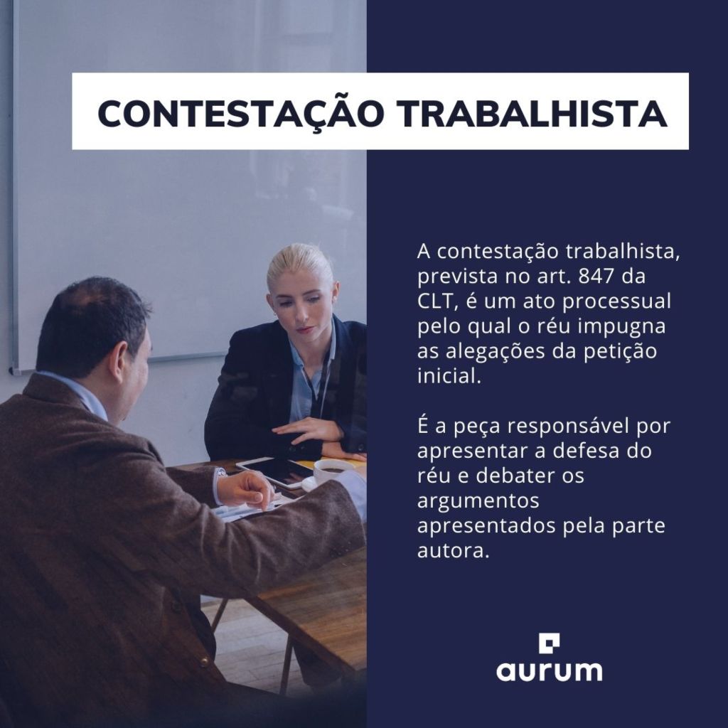 O que é contestação trabalhista?