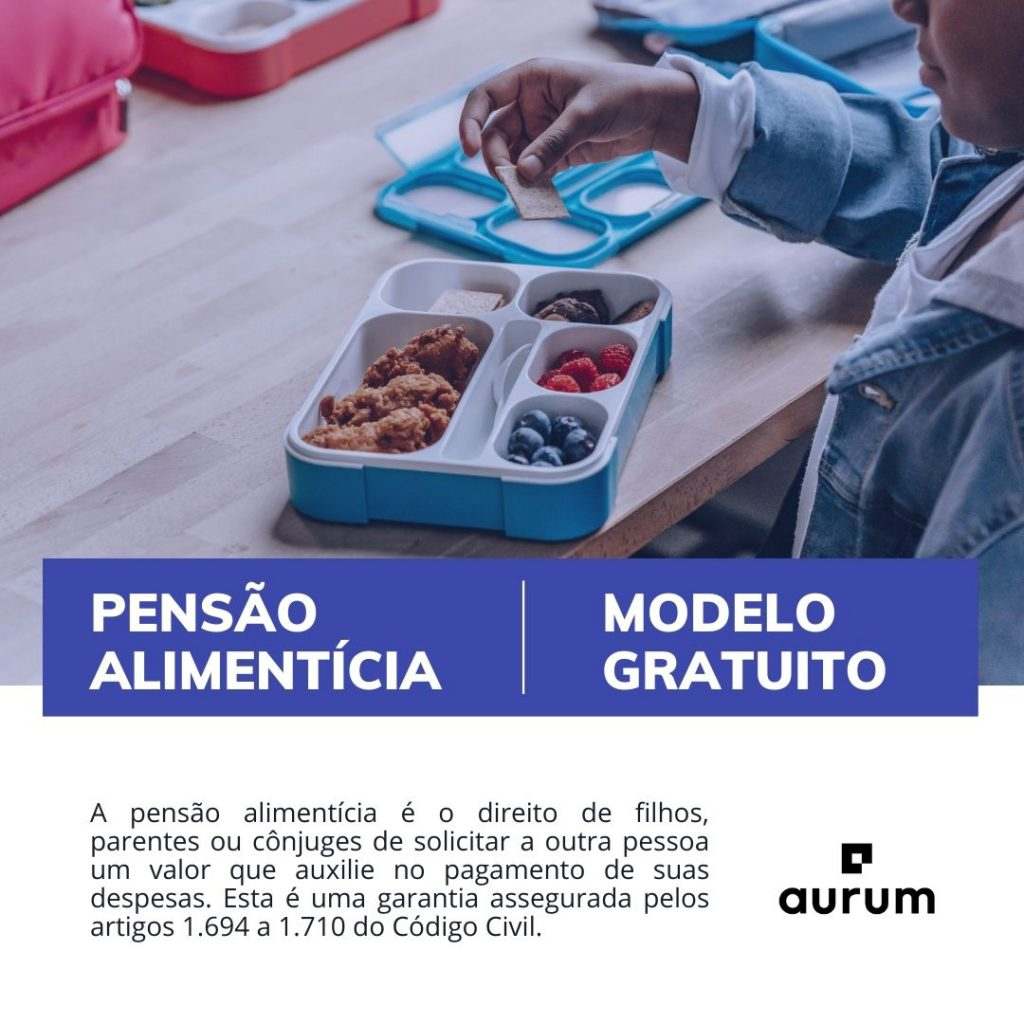 O que é pensão alimentícia?